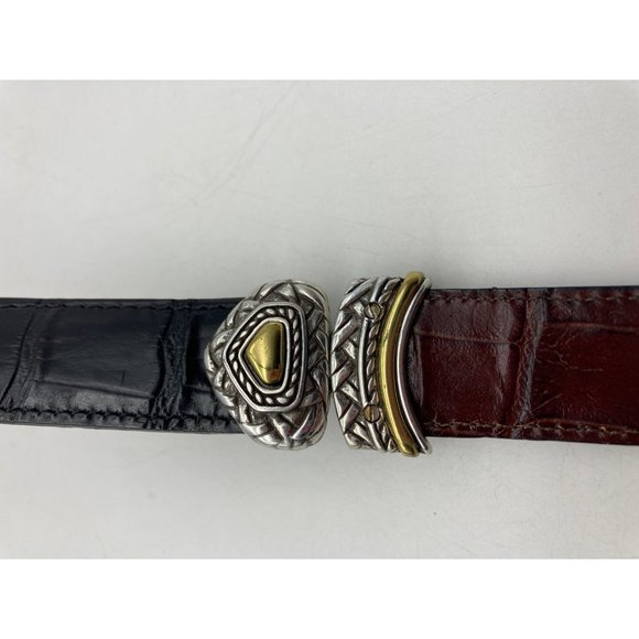 Vintage Brighton Reversible Leather Belt ML-32 40210 Like New main image 4